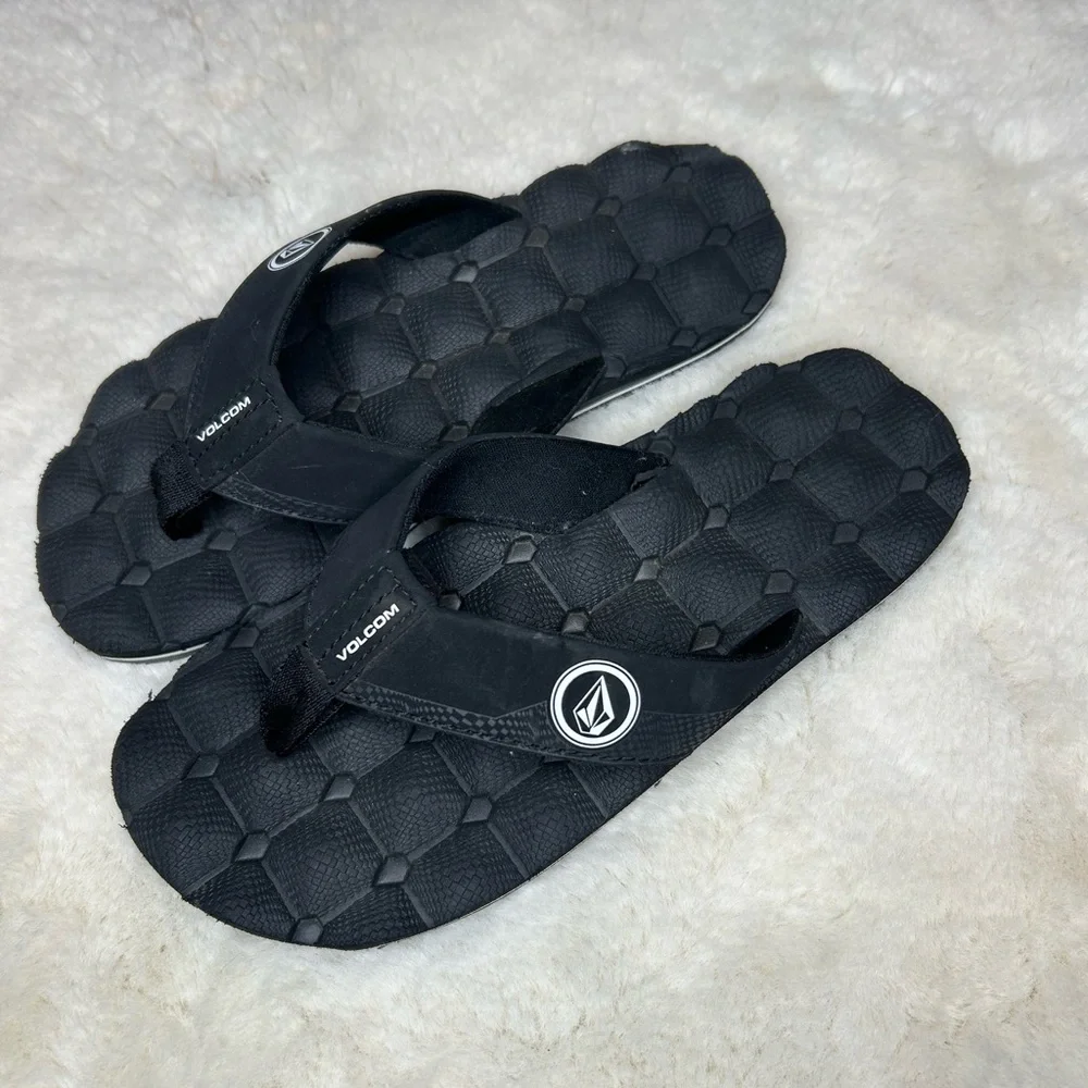 Volcom Cushy Bubble Kids Flip Flops 4